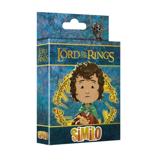 Similo The Lord of the Rings card game angled pack front showing Frodo artwork and Middle-earth design