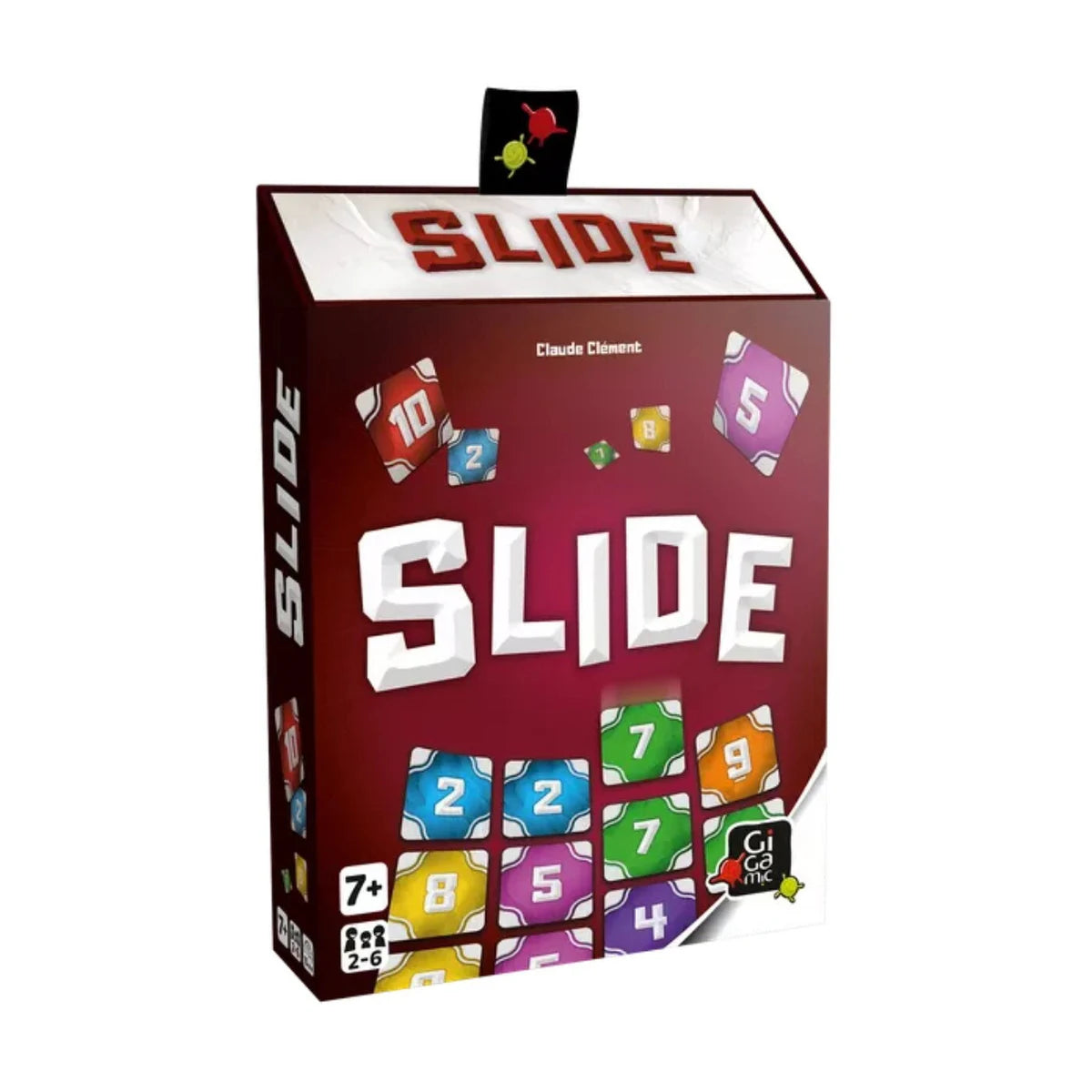 Slide card game box front