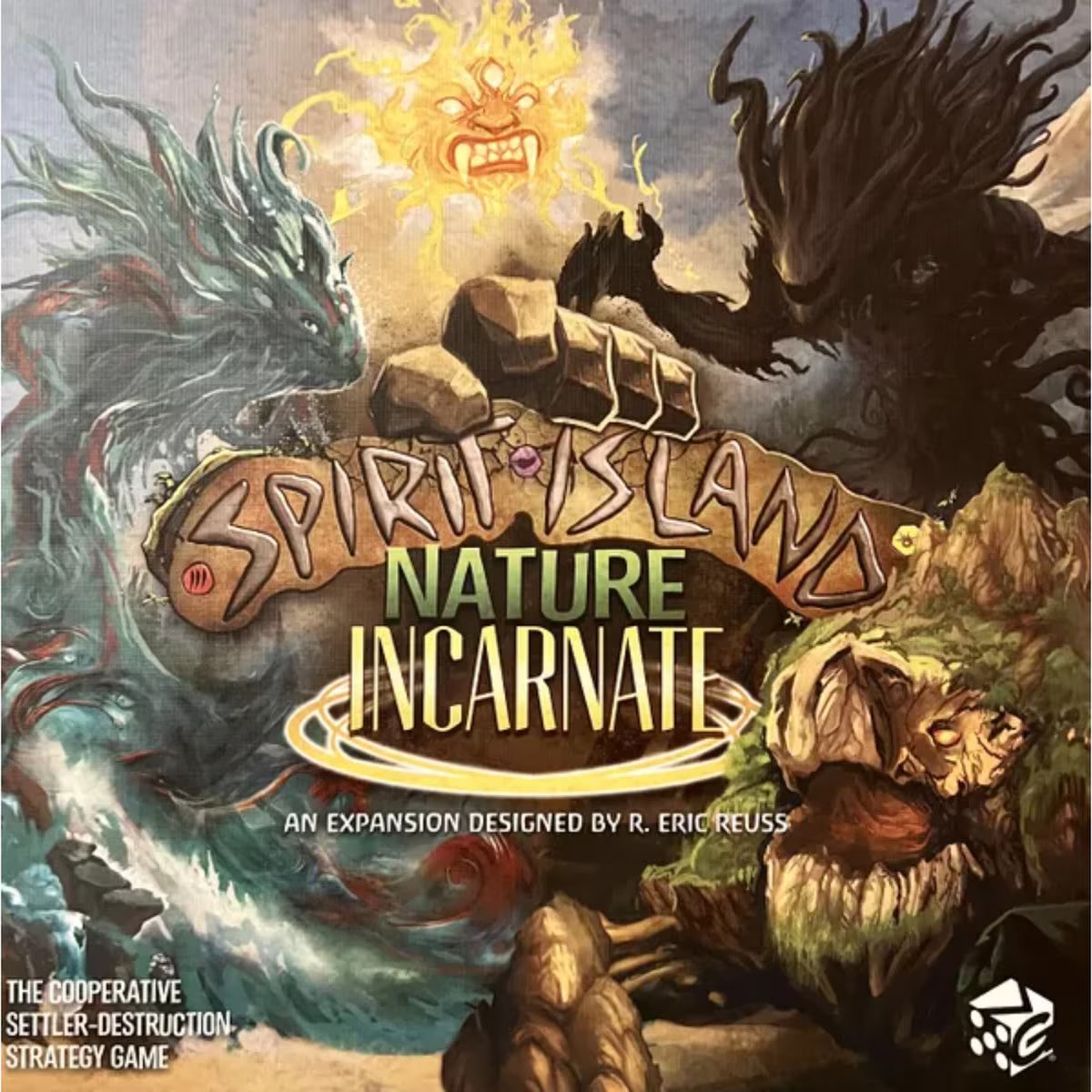 Spirit Island Nature Incarnate board game expansion box front