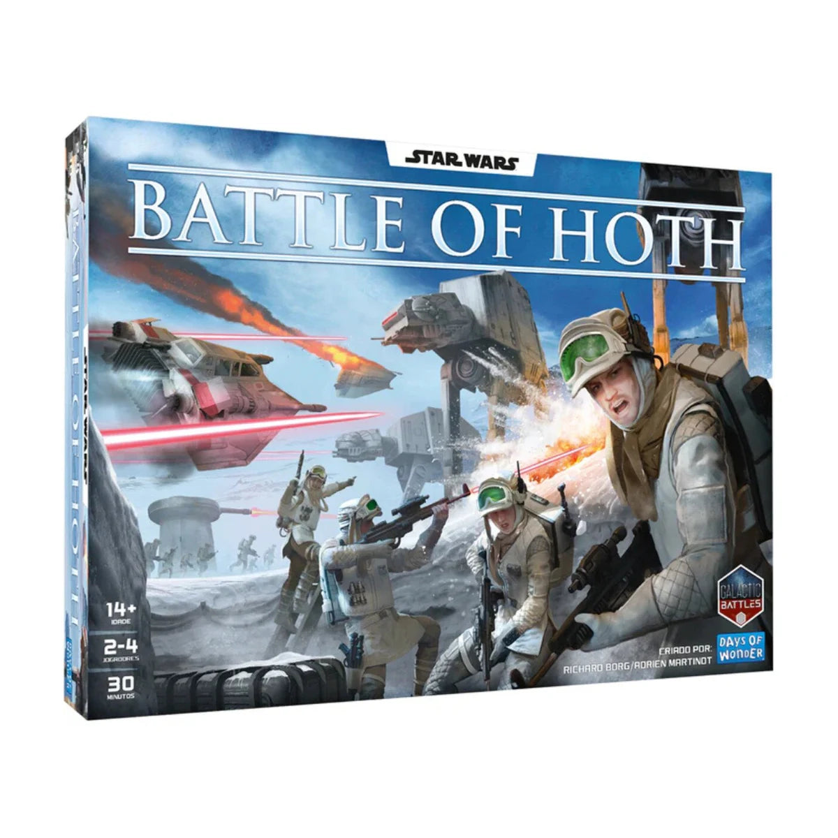 Star Wars Battle of Hoth miniatures board game box by Days of Wonder