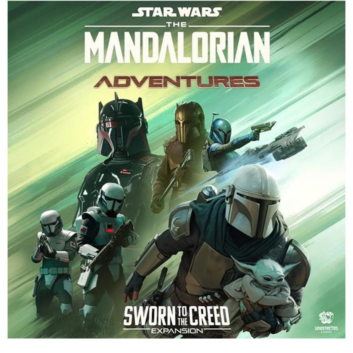 Star Wars The Mandalorian Adventures Sworn to the Creed expansion box front