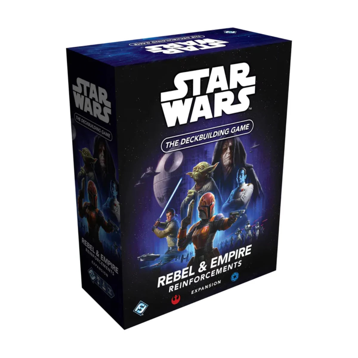 Star Wars The Deckbuilding Game Rebel and Empire Reinforcements Expansion box