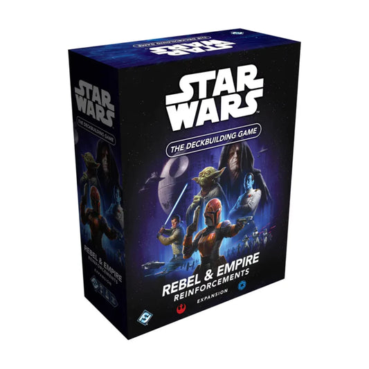Star Wars The Deckbuilding Game Rebel and Empire Reinforcements Expansion box