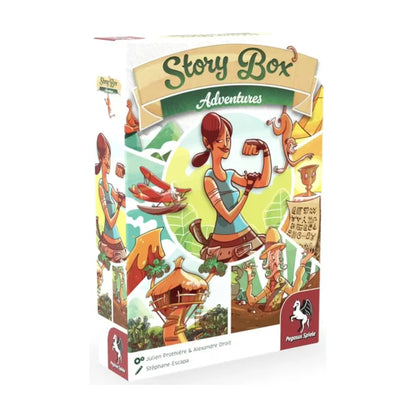 Story Box Adventures cooperative storytelling game box by Pegasus Spiele