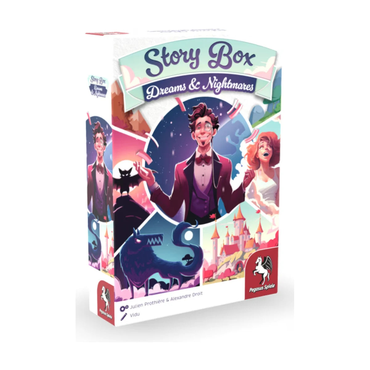 Story Box Dreams and Nightmares storytelling game box by Pegasus Spiele