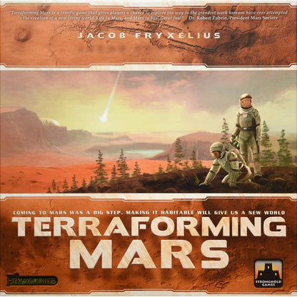 Terraforming Mars board game cover art