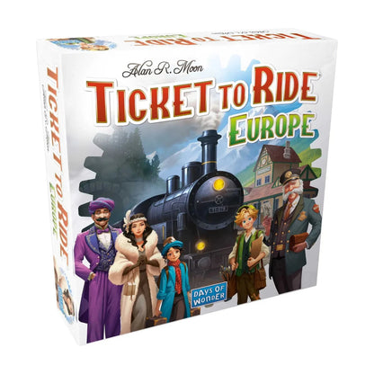 Ticket to Ride Europe 2026 Refresh board game box by Days of Wonder
