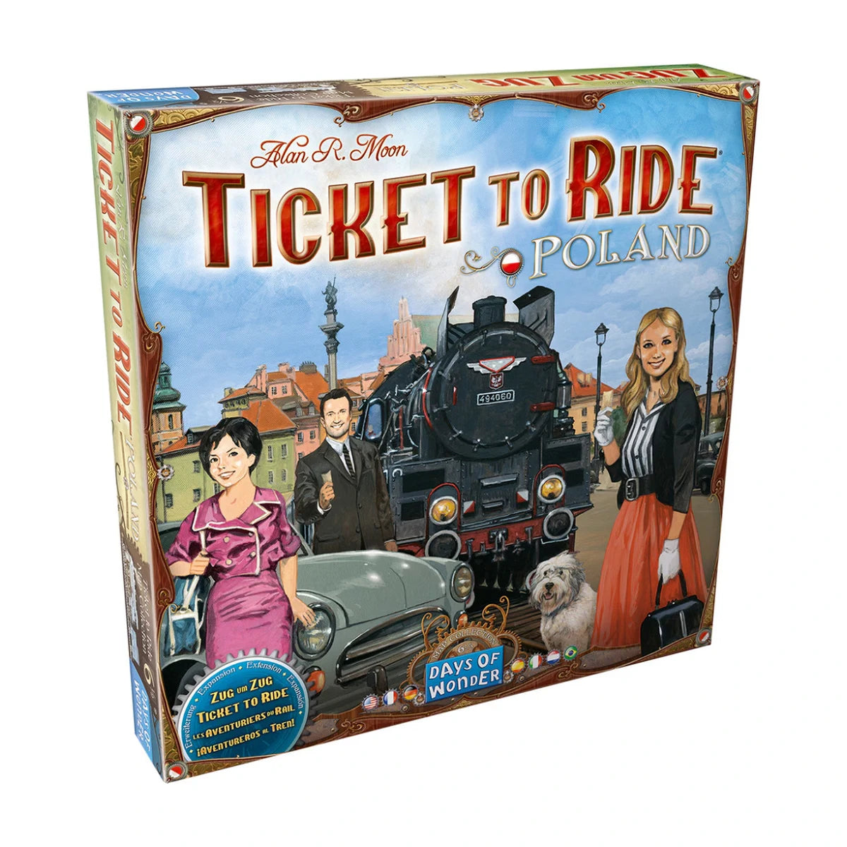 Ticket to Ride Map Collection Vol 6.5 Poland expansion cover artwork