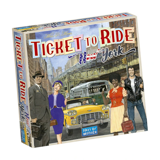 Ticket to Ride New York board game front box