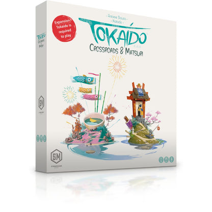 Tokaido Crossroads and Matsuri Expansion Stonemaier Edition board game box