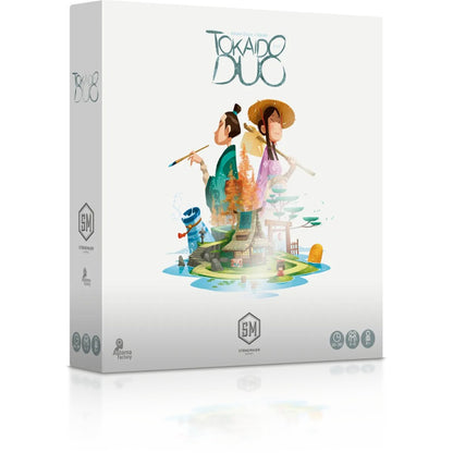 Tokaido Duo Stonemaier Edition board game box for 1 to 2 players
