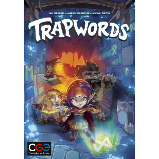 Trapwords team word game box front