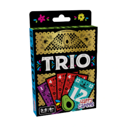 Trio card game box front