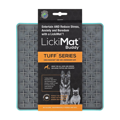 LickiMat TUFF Buddy Slow Feeder Mat for Dogs & Cats