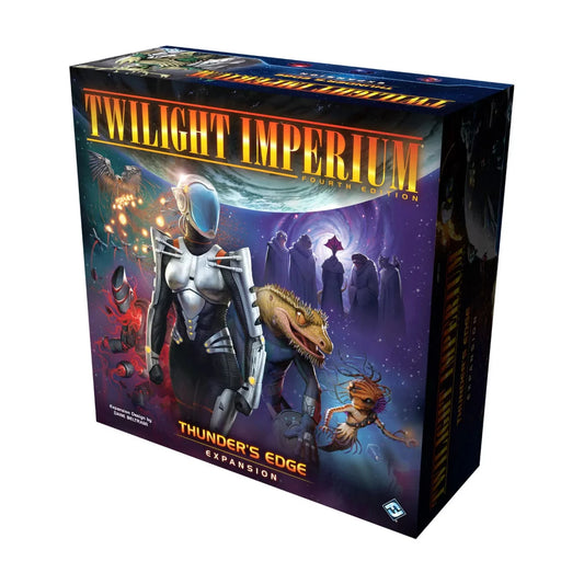 Twilight Imperium Thunder’s Edge board game expansion box for Fourth Edition by Fantasy Flight Games