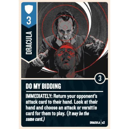 Dracula Do My Bidding card from Unmatched Cobble and Fog