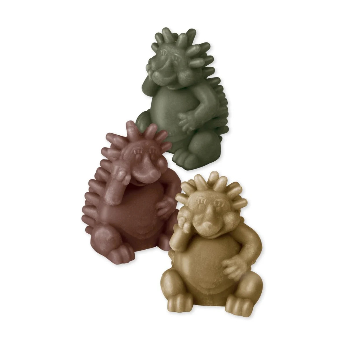 Whimzees Hedgehog Dental Chews for Dogs Large 6pc in mixed natural colours