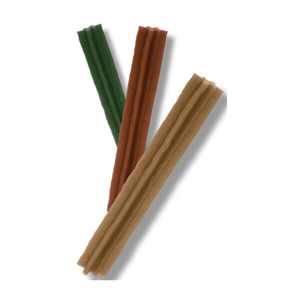 Single Whimzees Stix dental chew for small dogs on plain background