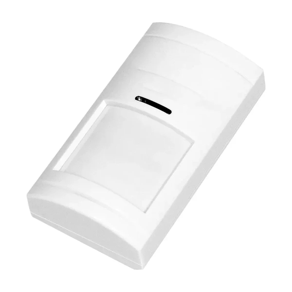 Indoor wireless pet-immune PIR motion detector 433MHz up to 10kg for home alarm systems angled view