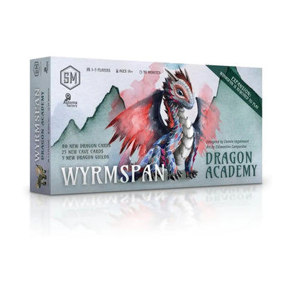 Wyrmspan Dragon Academy Expansion box angled product image