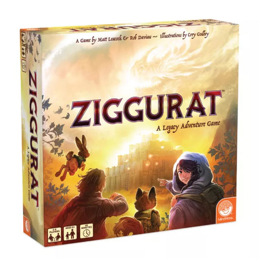 Ziggurat board game angled box product image